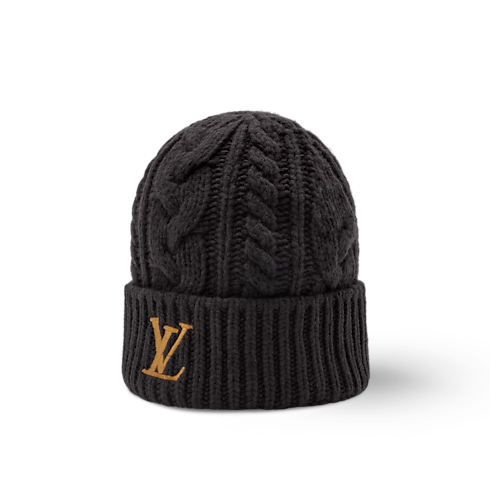 S00 Accessories Hats, Beanies and Gloves Only LV Mini Cable Beanie | Louis Vuitton ® (Product zoom)