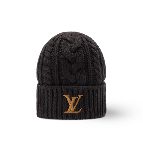 S00 Accessories Hats, Beanies and Gloves Only LV Mini Cable Beanie | Louis Vuitton ® (Product zoom)