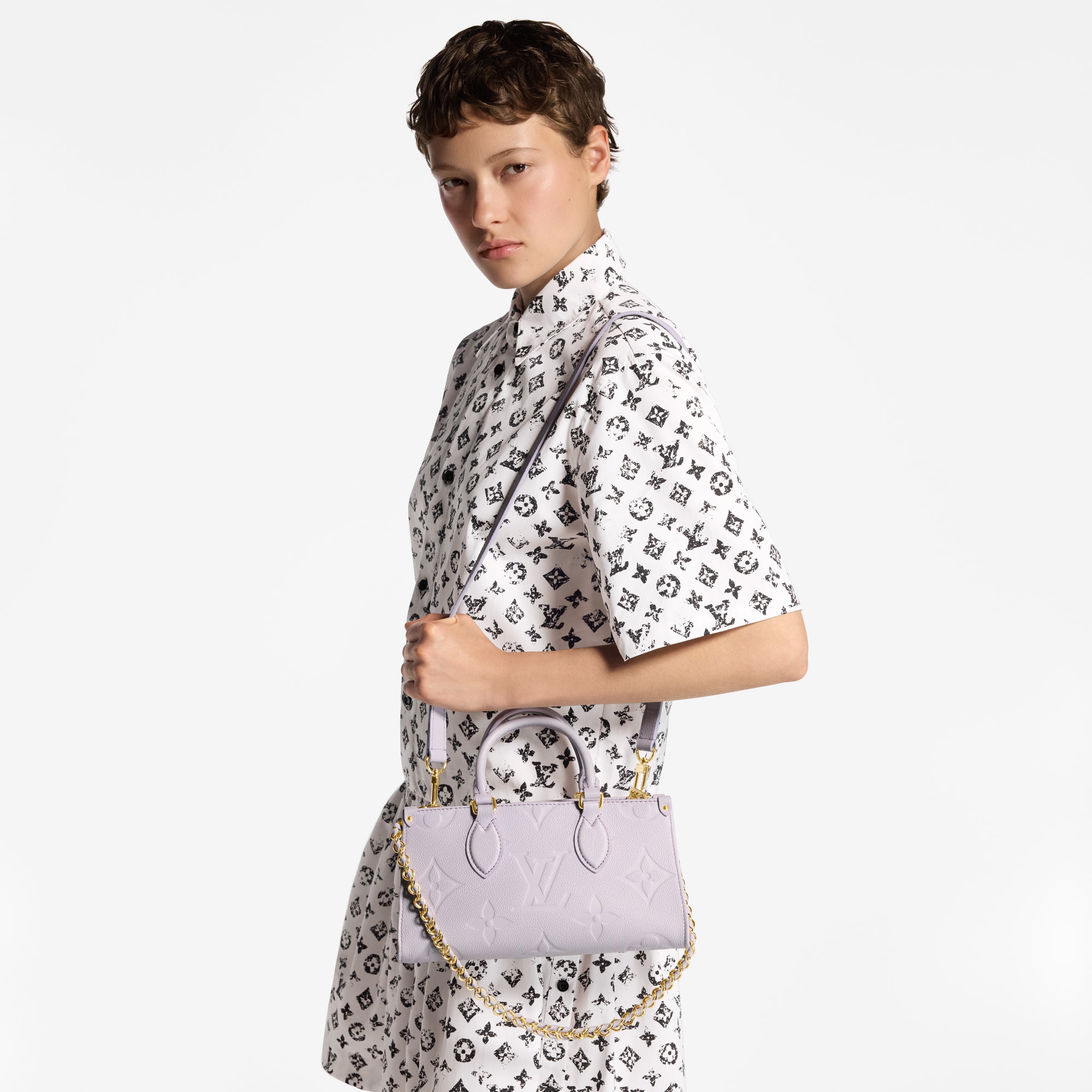 Monogram Empreinte Leather Handbags All Handbags OnTheGo East West | Louis Vuitton ® (Product zoom)
