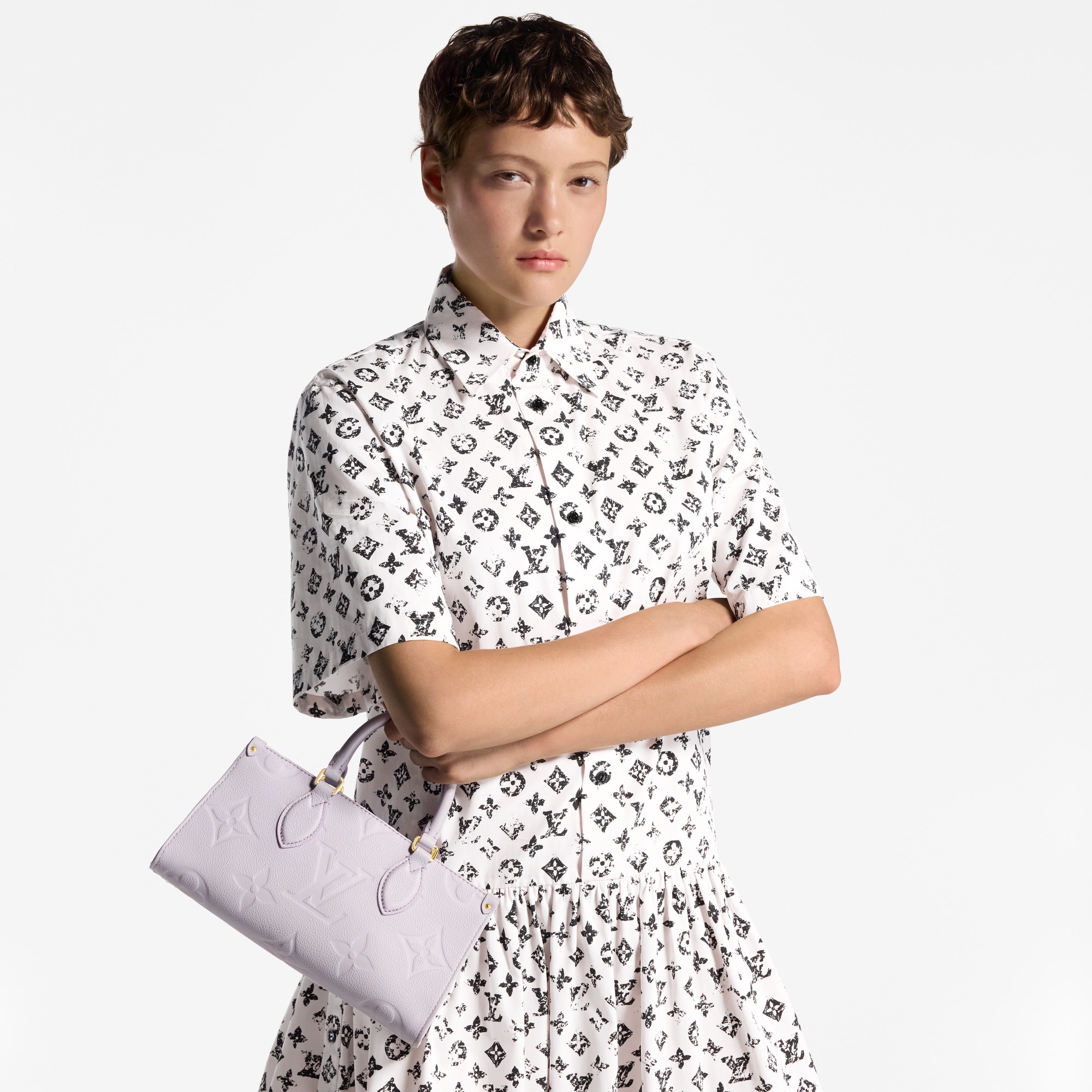 Monogram Empreinte Leather Handbags All Handbags OnTheGo East West | Louis Vuitton ® (Product zoom)
