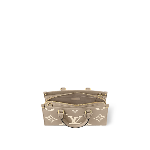 Bicolor Monogram Empreinte Leather Handbags All Collections OnTheGo East West | Louis Vuitton ® (Product zoom)
