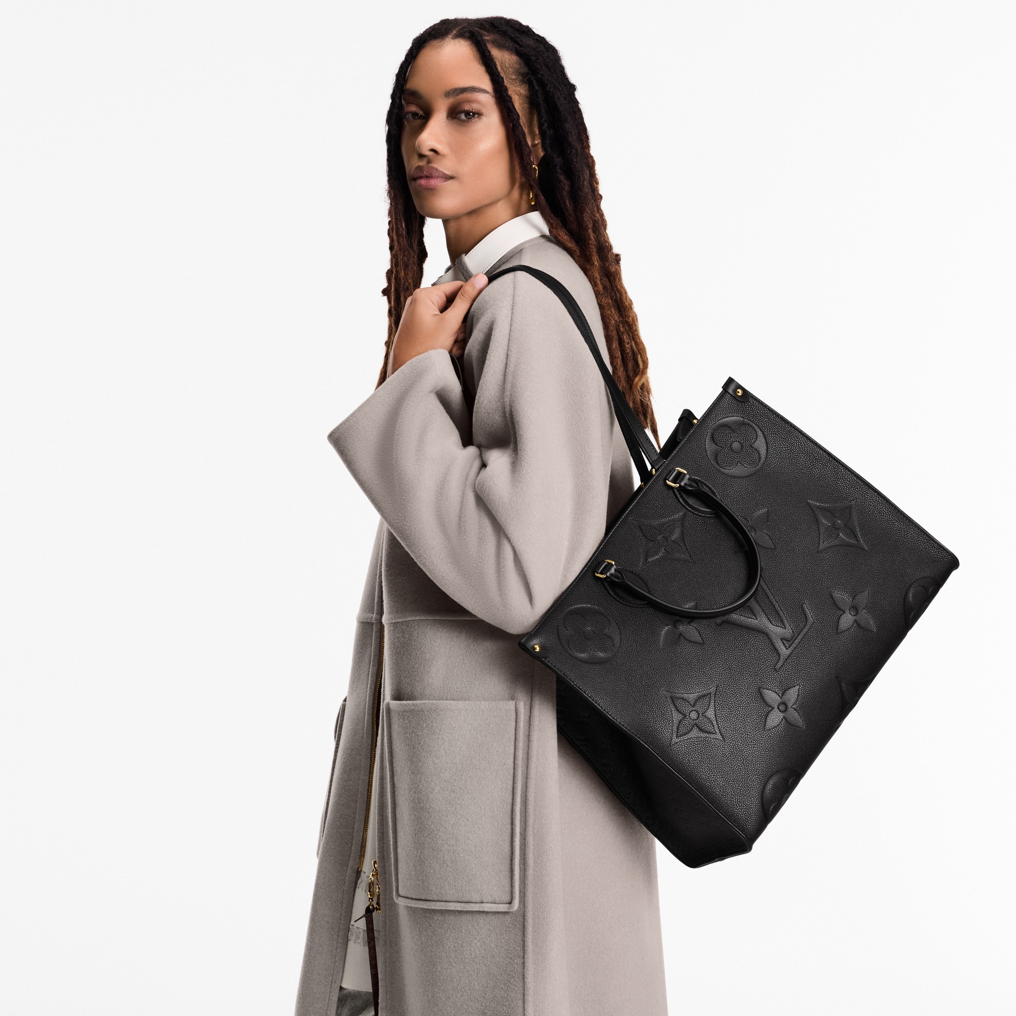 Monogram Empreinte Leather Handbags All Handbags OnTheGo GM | Louis Vuitton ® (Product zoom)