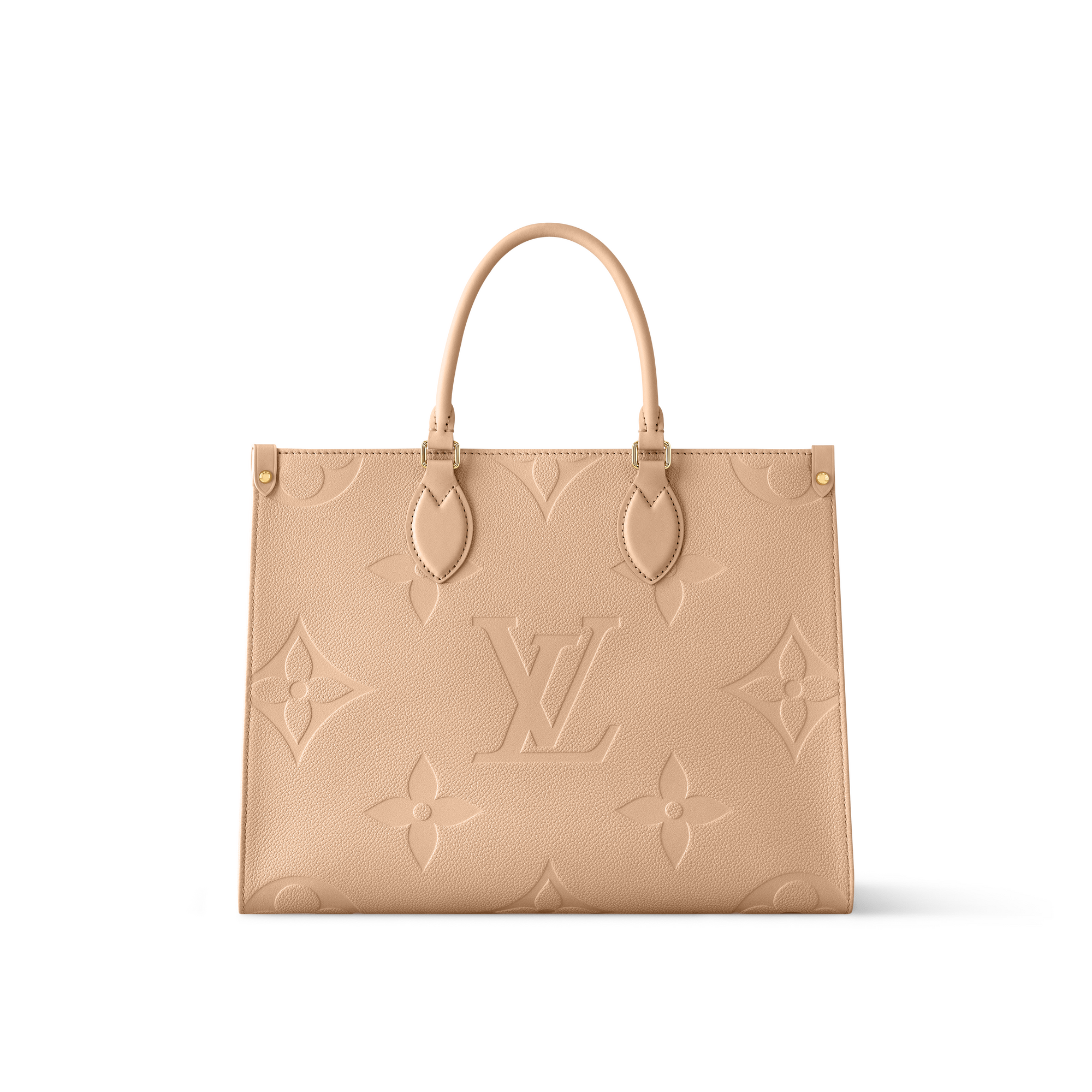 Monogram Empreinte Leather Handbags All Collections OnTheGo MM | Louis Vuitton ® (Product zoom)