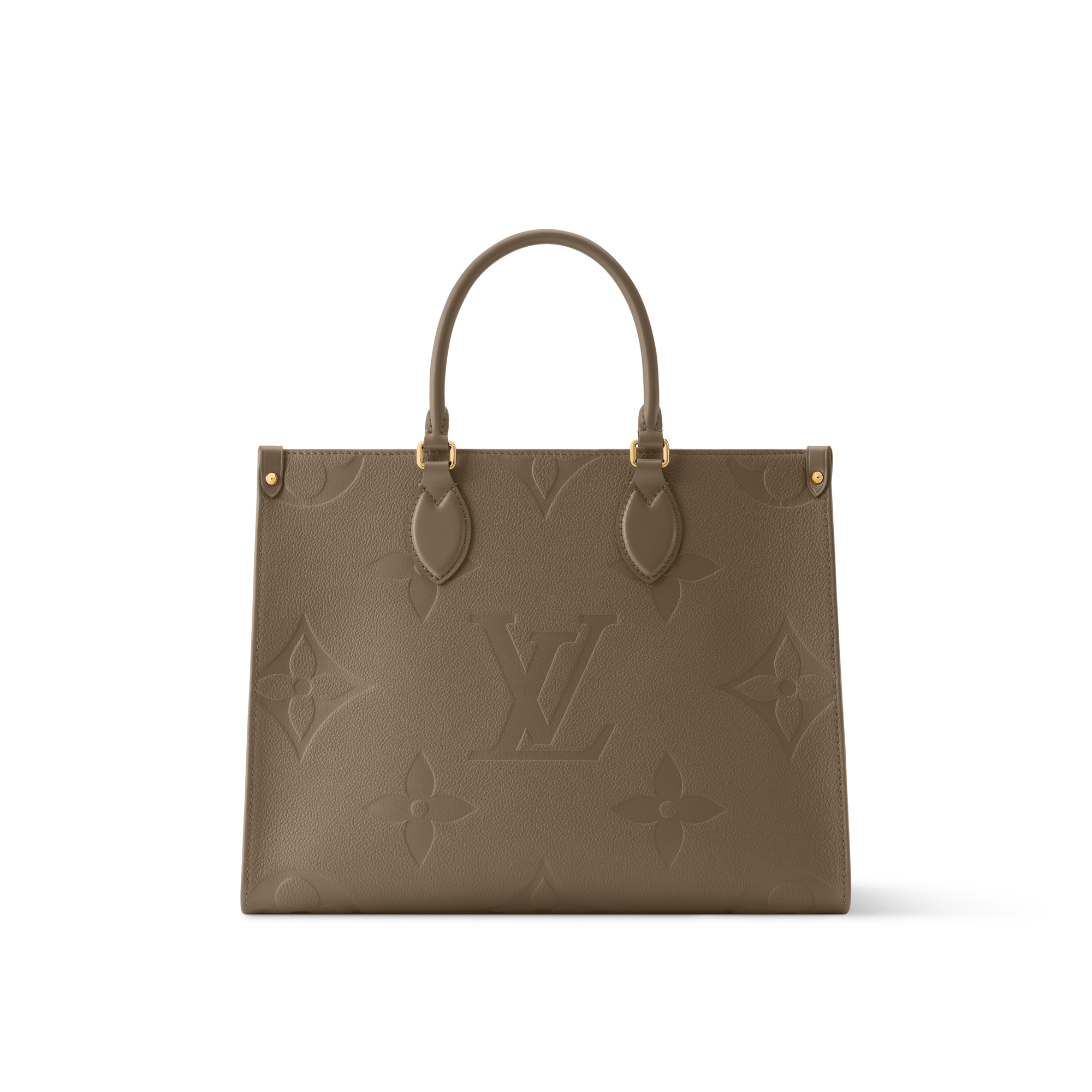 Monogram Empreinte Leather Handbags All Collections Onthego MM | Louis Vuitton ® (Product zoom)