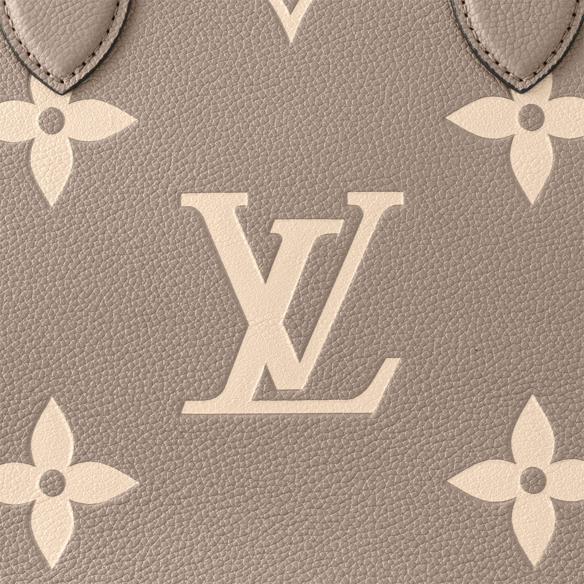 Bicolor Monogram Empreinte Leather Handbags All Collections OnTheGo MM | Louis Vuitton ® (Product zoom)