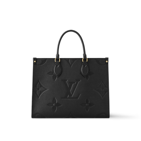 Monogram Empreinte Leather Handbags All Collections Onthego MM | Louis Vuitton ® (Product zoom)