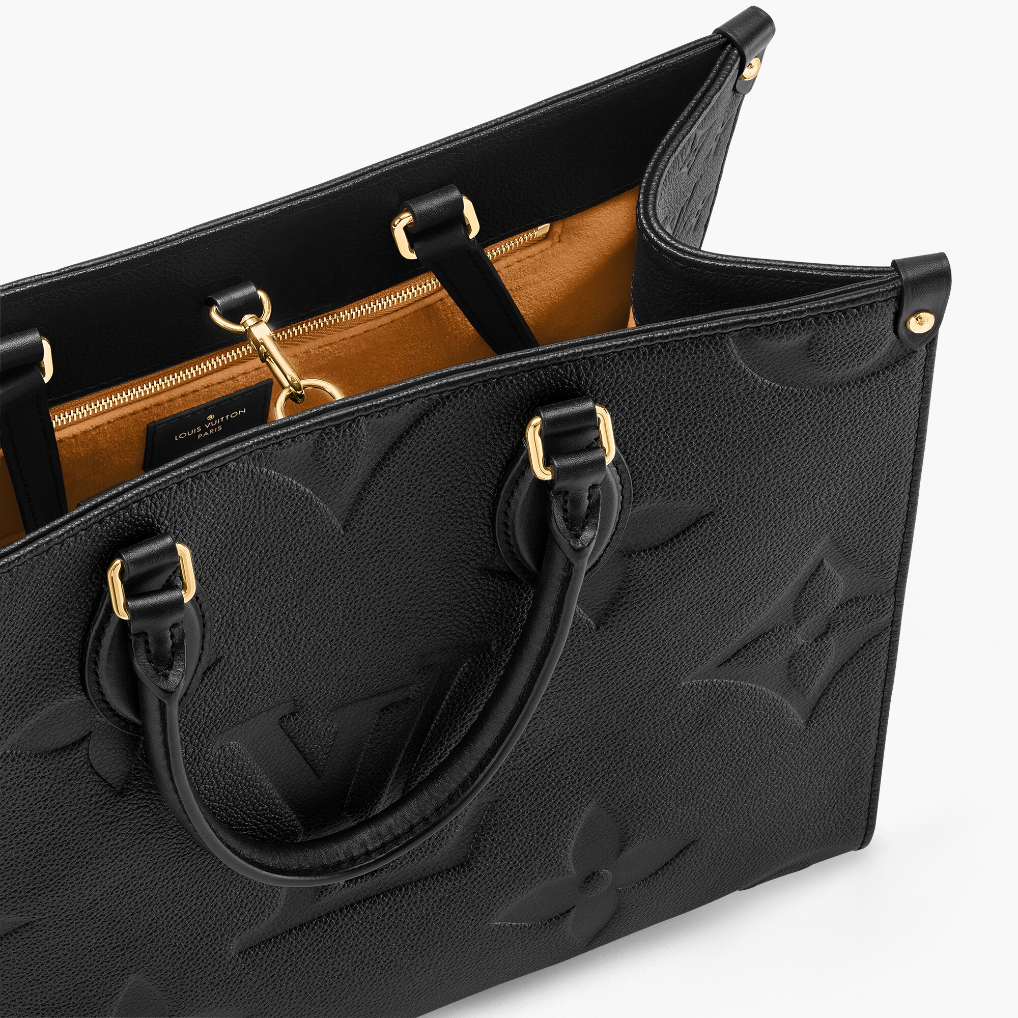 Túi Lv Onthego M45495 OnTheGo MM Monogram Empreinte Leather LOUIS 