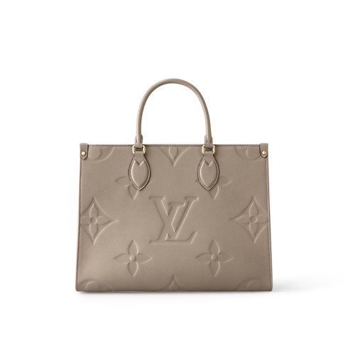 Monogram Empreinte Leather Handbags All Collections Onthego MM | Louis Vuitton ® (Product zoom)