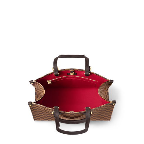 Damier Ebene Women's Bags LV Icons OnTheGo MM | Louis Vuitton ® (Product zoom)