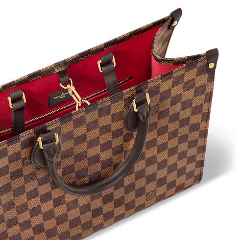 Damier Ebene Women's Bags LV Icons OnTheGo MM | Louis Vuitton ® (Product zoom)