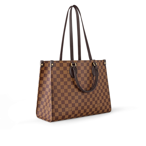 Damier Ebene Women's Bags LV Icons OnTheGo MM | Louis Vuitton ® (Product zoom)