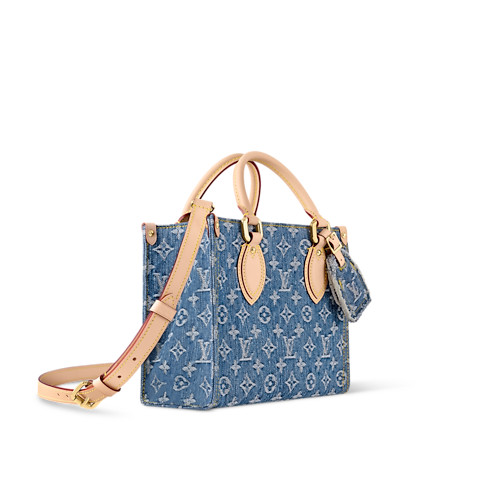 Monogram Denim Women's Bags LV Icons OnTheGo PM | Louis Vuitton ® (Product zoom)