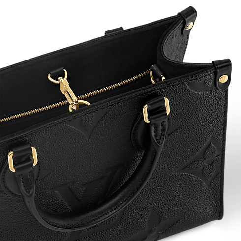 Monogram Empreinte Leather Handbags All Handbags Onthego PM | Louis Vuitton ® (Product zoom)