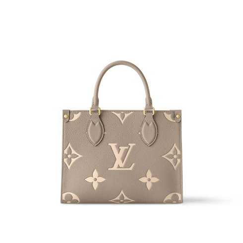 Bicolor Monogram Empreinte Leather Handbags All Collections OnTheGo PM | Louis Vuitton ® (Product zoom)