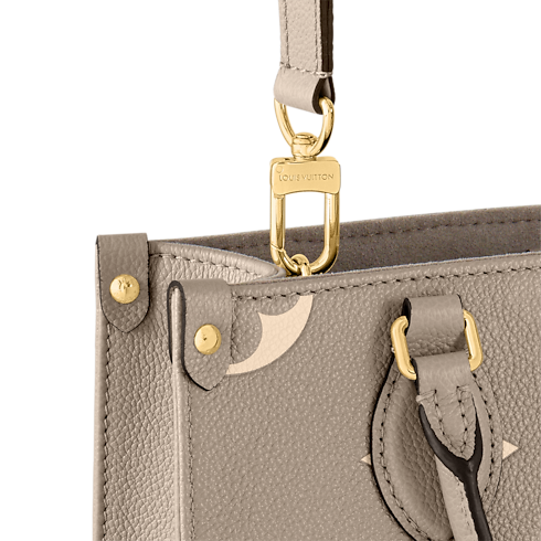 Bicolor Monogram Empreinte Leather Handbags All Collections OnTheGo PM | Louis Vuitton ® (Product zoom)