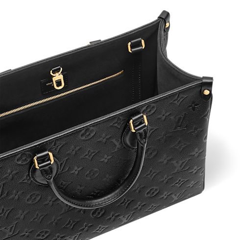 Monogram Empreinte Leather Handbags All Handbags OnTheGo Soft MM | Louis Vuitton ® (Product zoom)
