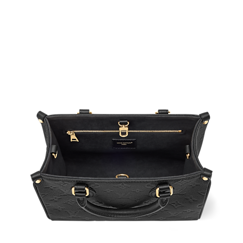 Monogram Empreinte Leather Handbags All Handbags OnTheGo Soft PM | Louis Vuitton ® (Product zoom)