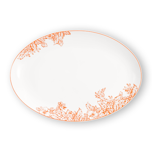 Home and Art of Dining Art of Dining Oval Plate LV By The Pool | Louis Vuitton ® (Product zoom)