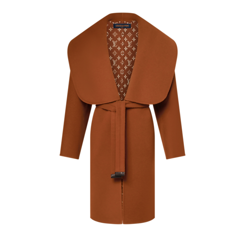 Ready-to-Wear Coats and Jackets Oversized Collar Coat | Louis Vuitton ® (Product zoom)