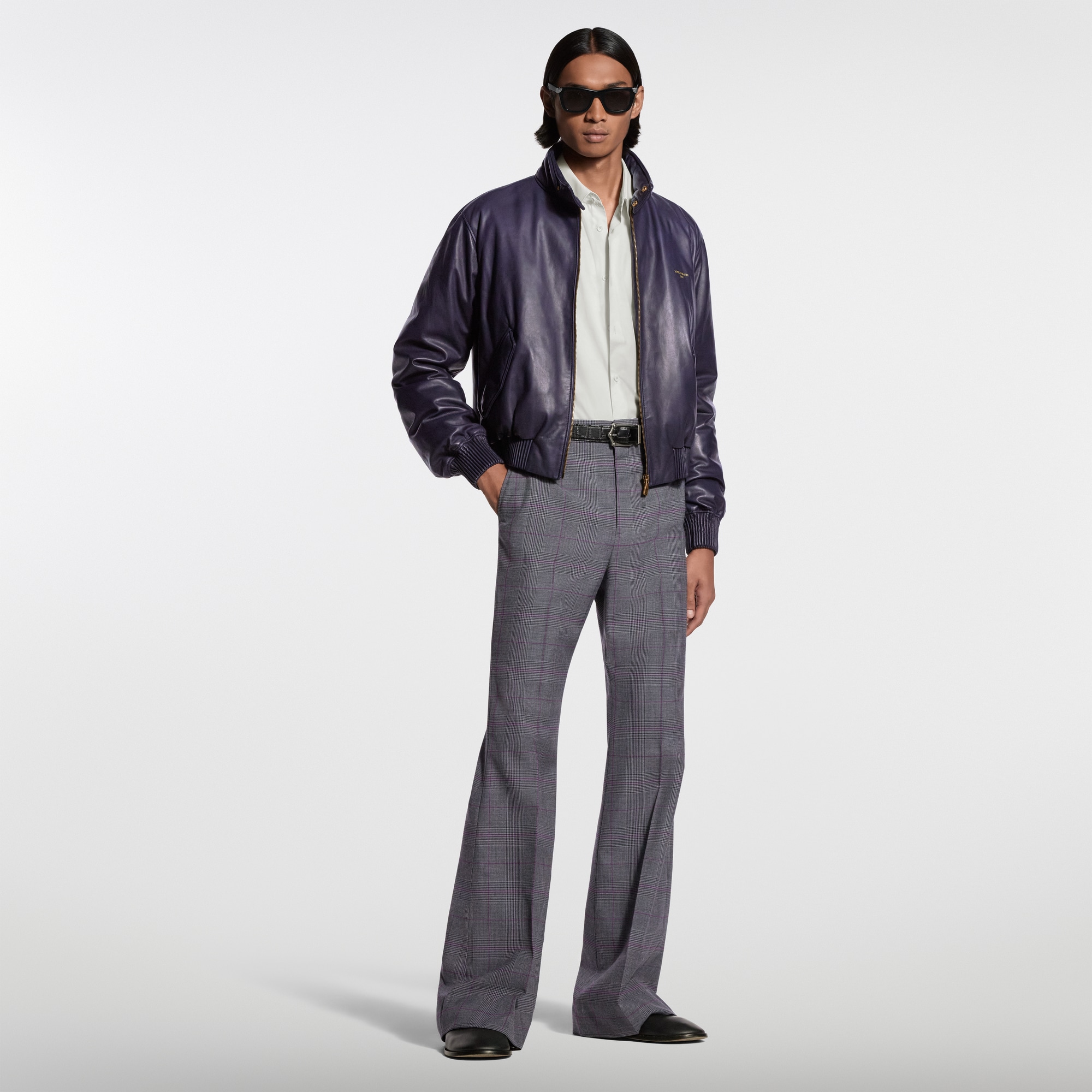 Padded Leather Blouson - Les Extraordinaires - High-End Ready-to 