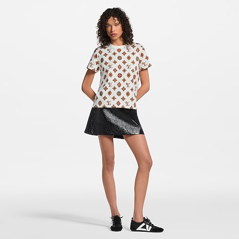Ready-to-Wear Tops Paisley Monogram T-Shirt | Louis Vuitton ® (Product zoom)