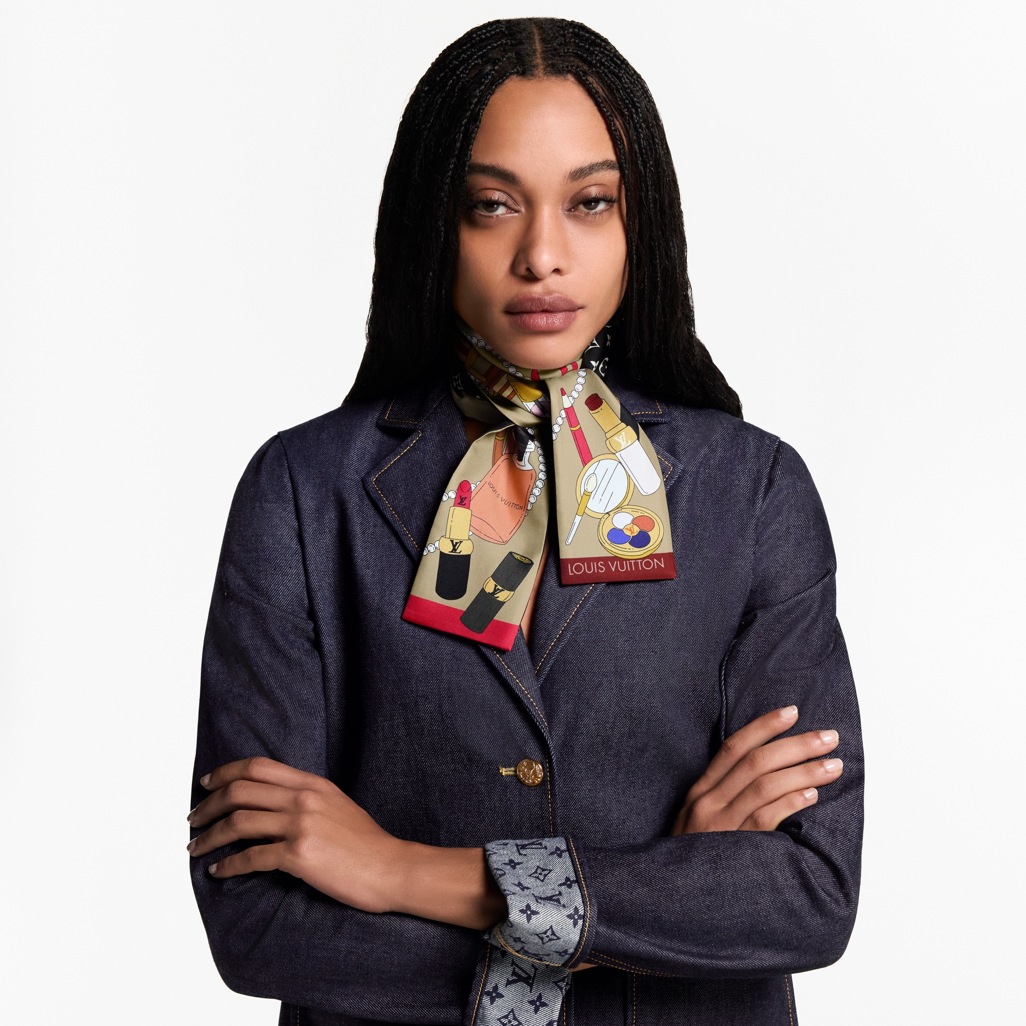 S00 Accessories Silk Squares and Bandeaus  Paris En Beaute Bandeau | Louis Vuitton ® (Product zoom)