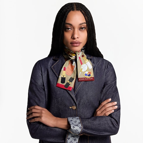 S00 Accessories Silk Squares and Bandeaus Paris En Beaute Bandeau | Louis Vuitton ® (Product zoom)