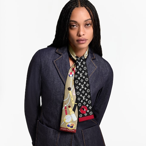 S00 Accessories Silk Squares and Bandeaus Paris En Beaute Bandeau | Louis Vuitton ® (Product zoom)
