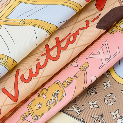 S00 Accessories Silk Squares and Bandeaus Paris En Beaute Square 55 | Louis Vuitton ® (Product zoom)