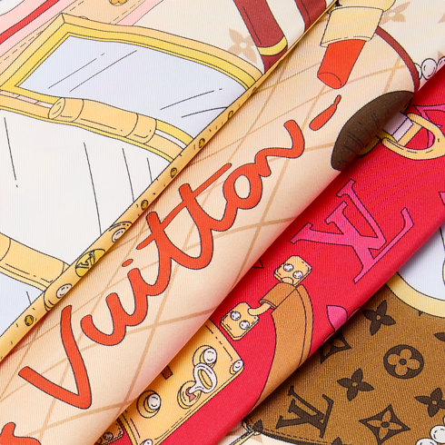 S00 Accessories Silk Squares and Bandeaus Paris En Beaute Square 55 | Louis Vuitton ® (Product zoom)