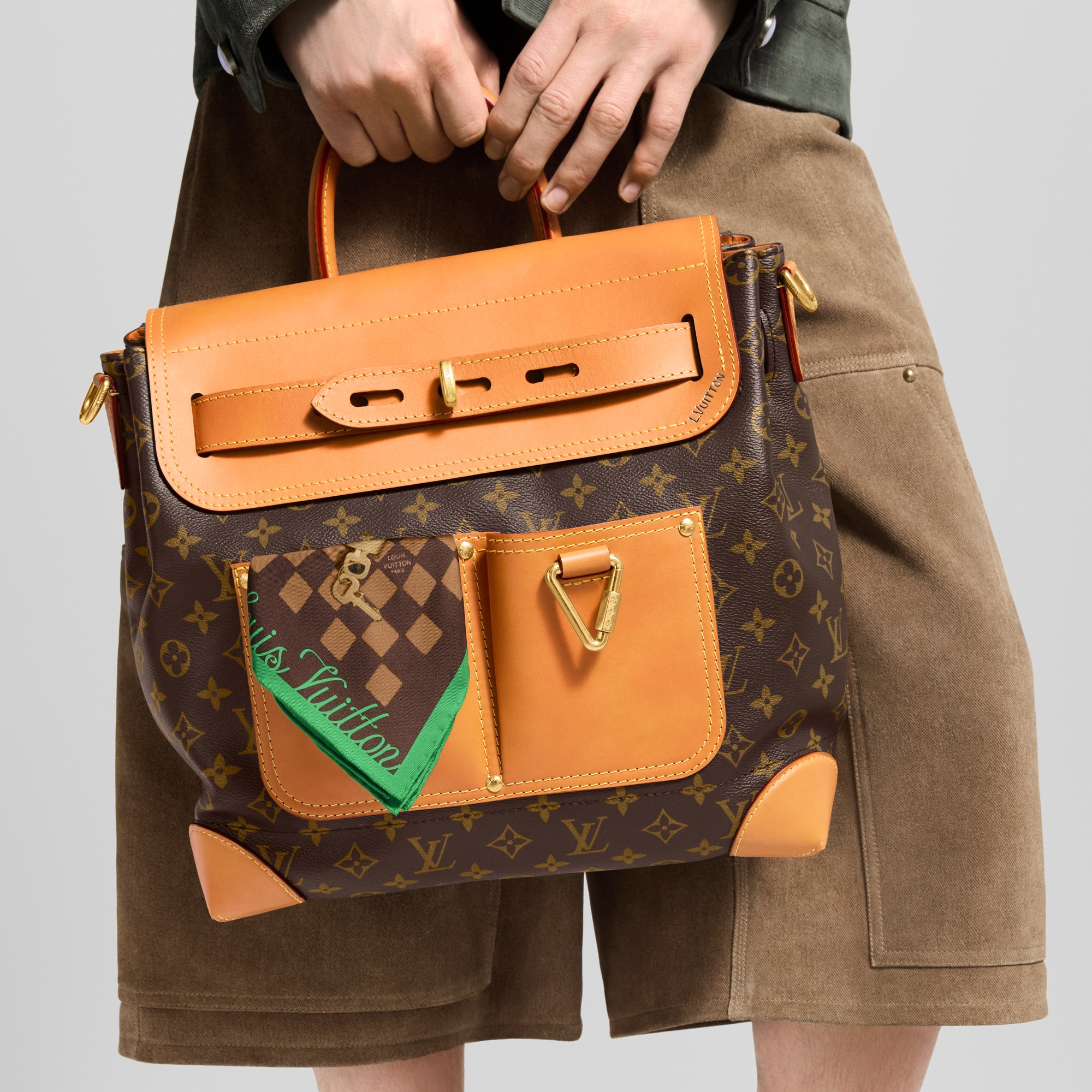 S00 Accessories Silk and Bandanas Parisian Breakfast Bandana | Louis Vuitton ® (Product zoom)