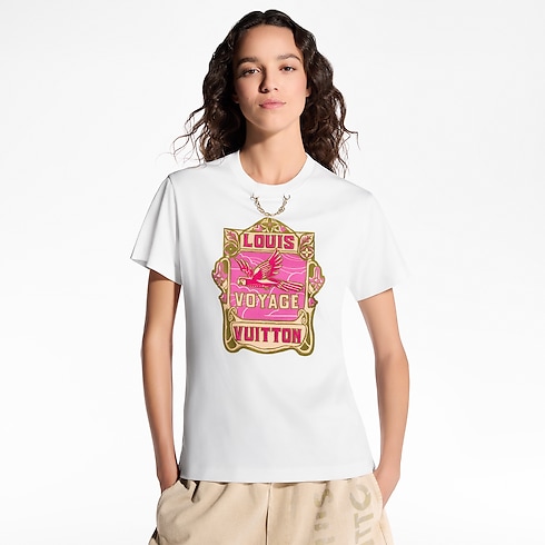 Ready-to-Wear Tops Parrot Print T-Shirt | Louis Vuitton ® (Product zoom)