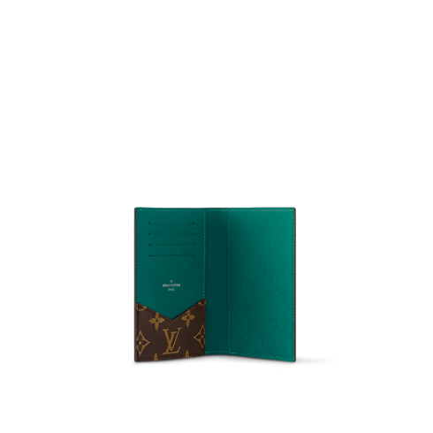 Monogram Macassar Canvas Travel Travel Accessories Passport Cover | Louis Vuitton ® (Product zoom)