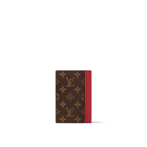 Monogram Macassar Canvas Travel Travel Accessories Passport Cover | Louis Vuitton ® (Product zoom)