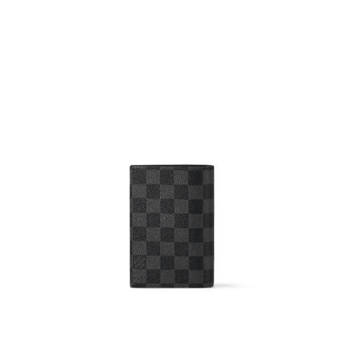 Damier Graphite Canvas Small Leather Goods All Small Leather Goods Passport Cover | Louis Vuitton ® (Product zoom)