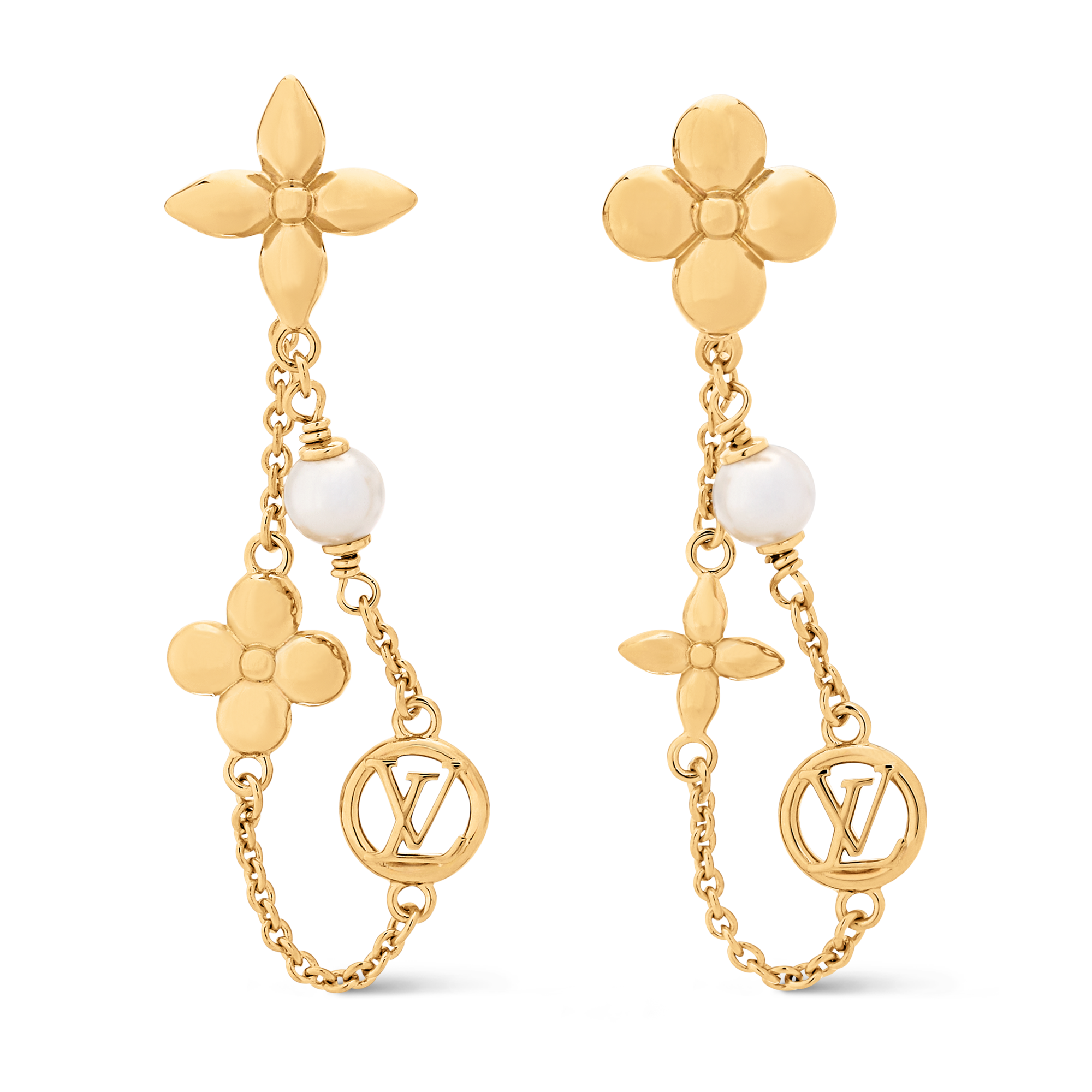Pearl Constellations Earrings S00 - Women - Fashion Jewelry 