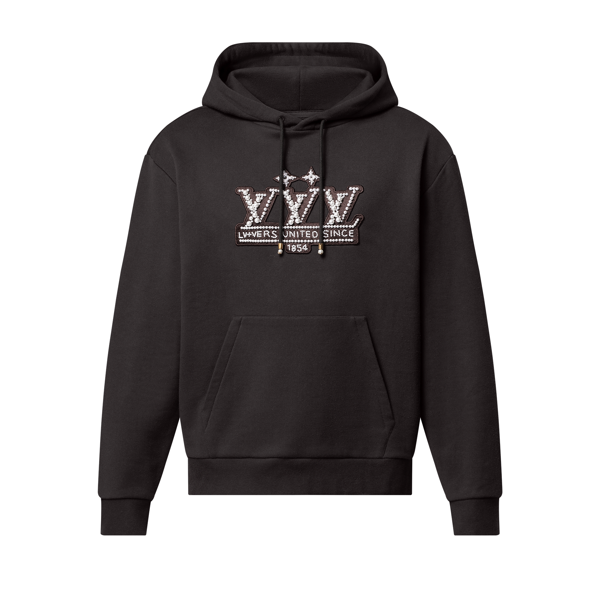 Pearl-Embellished Hoodie