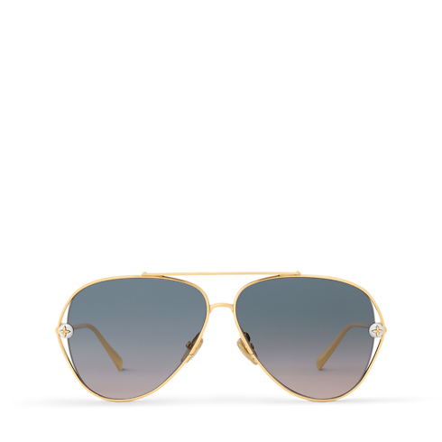 S00 Accessories Sunglasses Pearl Twirl Pilot Sunglasses | Louis Vuitton ® (Product zoom)