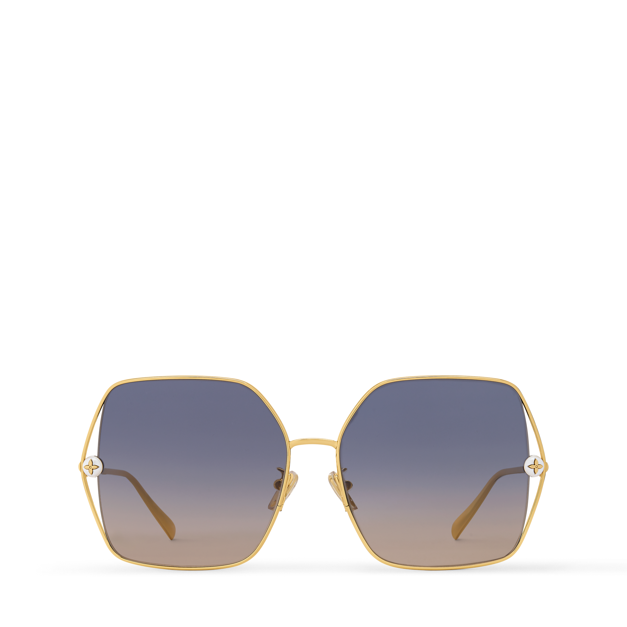 Pearl Twirl Square Sunglasses