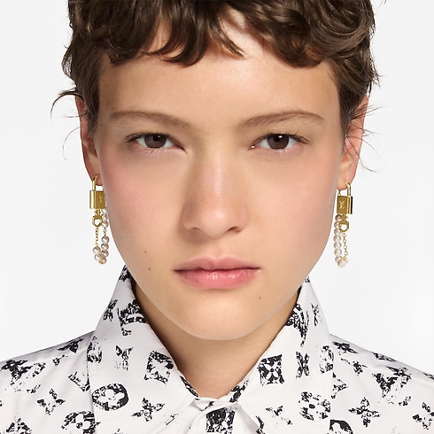 S00 Fashion Jewelry Earrings Pearlock Earrings | Louis Vuitton ® (Product zoom)