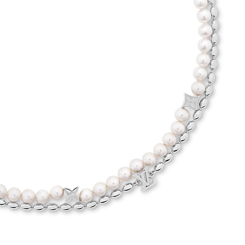 S00 Fashion Jewelry Necklaces and Pendants Pearls Fusion Necklace | Louis Vuitton ® (Product zoom)