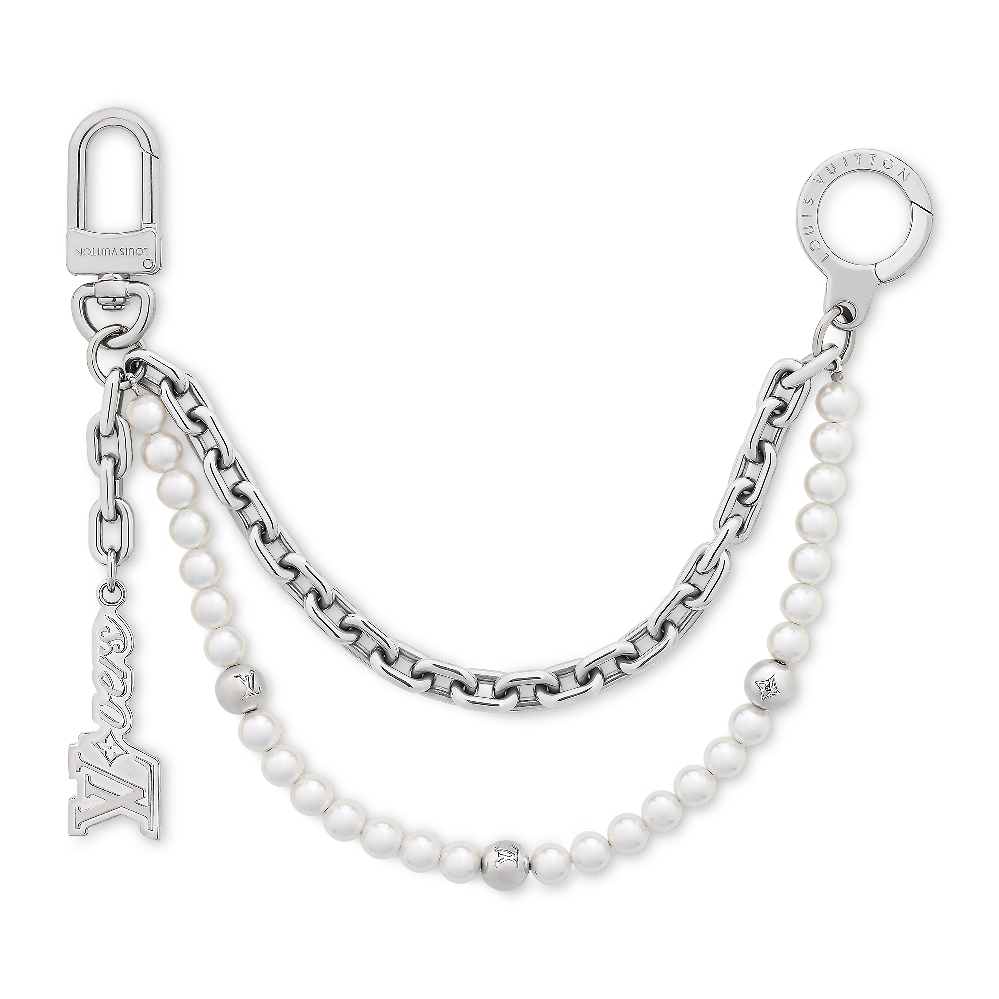 Pearls Mini Chain Belt