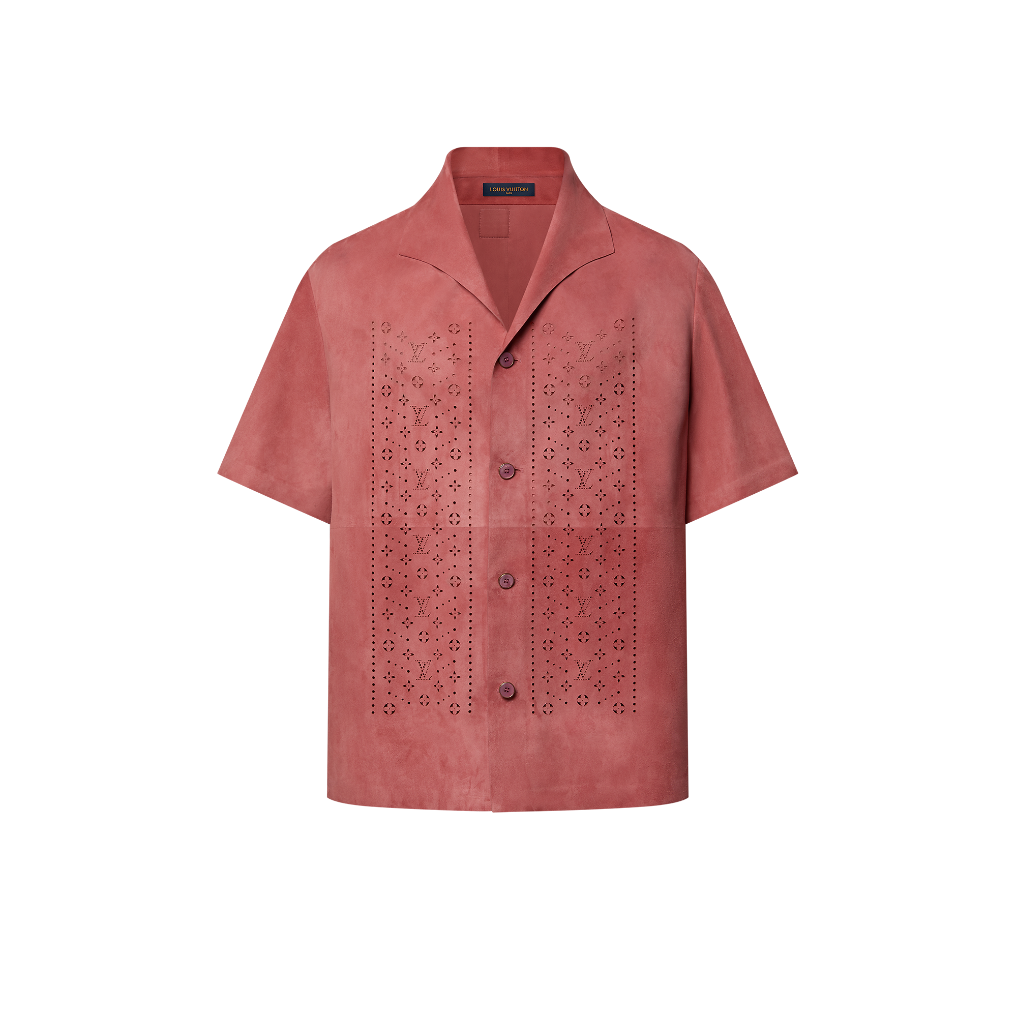 Perforated Leather Shirt