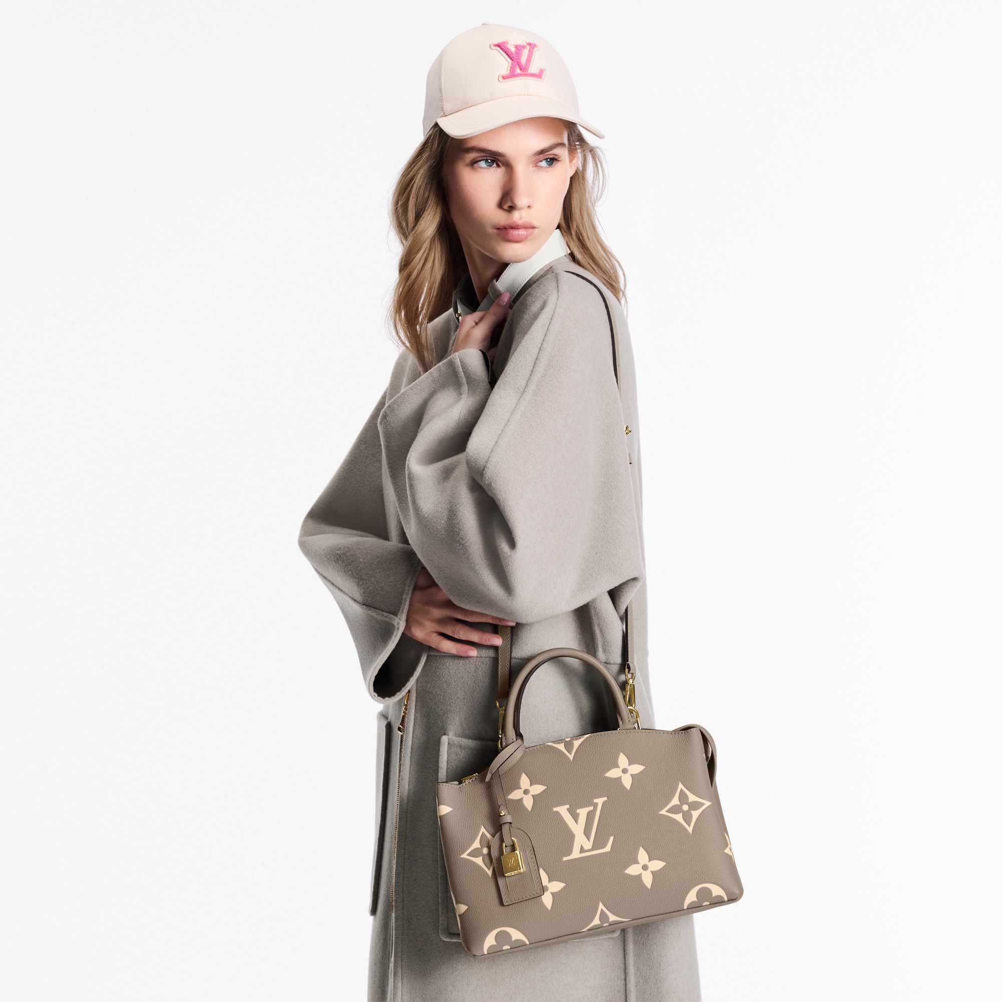 Bicolor Monogram Empreinte Leather Handbags All Handbags Petit Palais | Louis Vuitton ® (Product zoom)