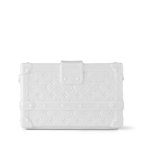 Monogram Highlights Art of Living Campaign Petite Malle Porcelain Vase | Louis Vuitton ® (Product zoom)