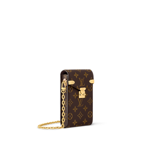 Monogram Small Leather Goods Newness Phone Pouch Métis | Louis Vuitton ® (Product zoom)