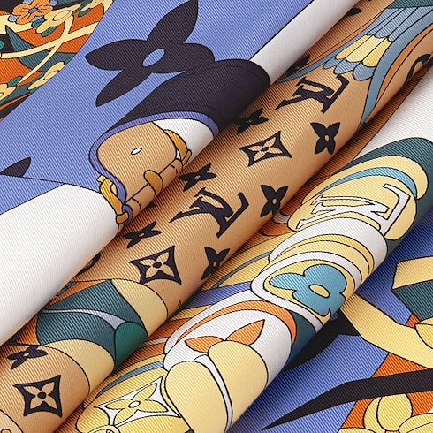S00 Accessories Silk Squares and Bandeaus Picnic Square 90 | Louis Vuitton ® (Product zoom)