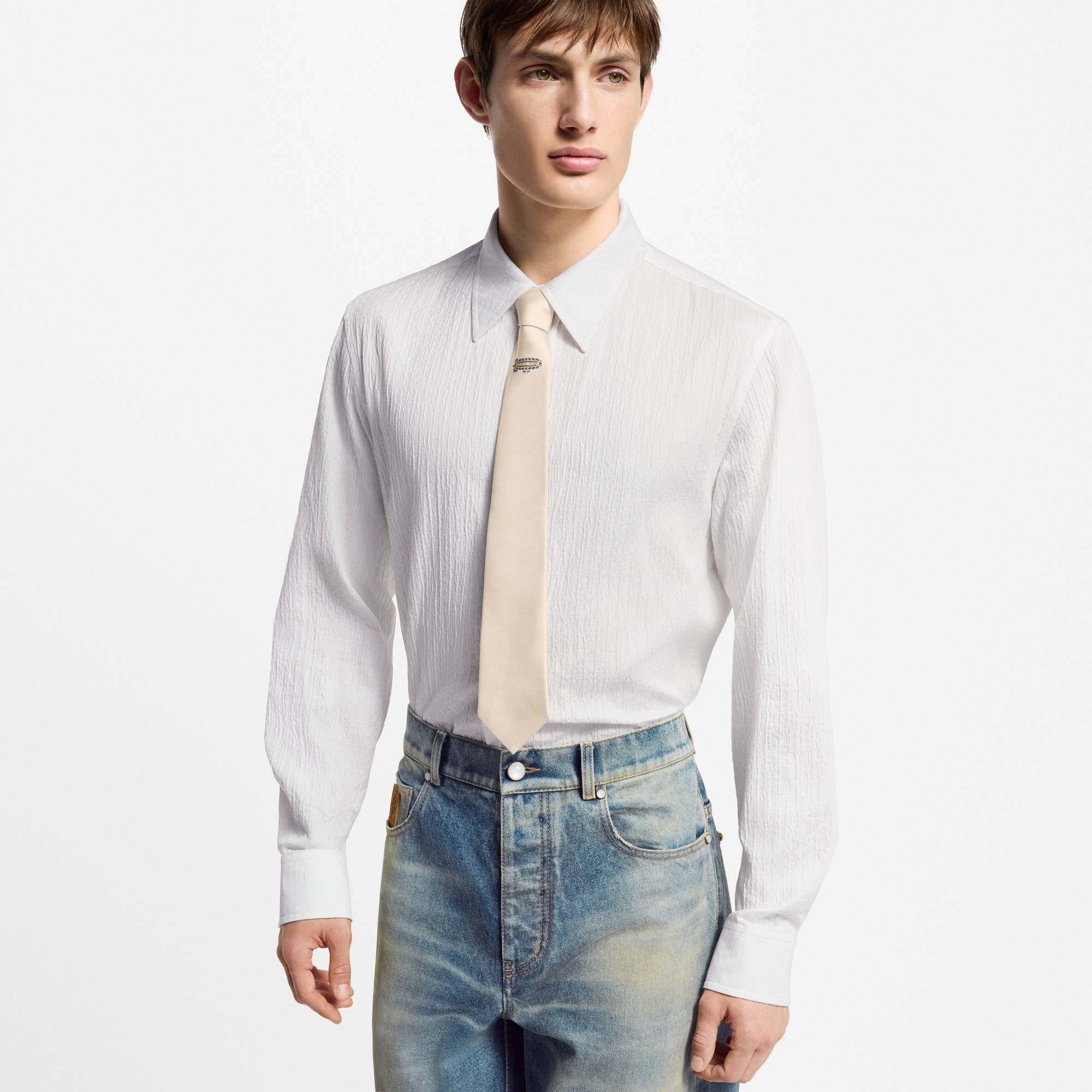 S00 Accessories Ties and Pocket Squares Pilot Tie | Louis Vuitton ® (Product zoom)