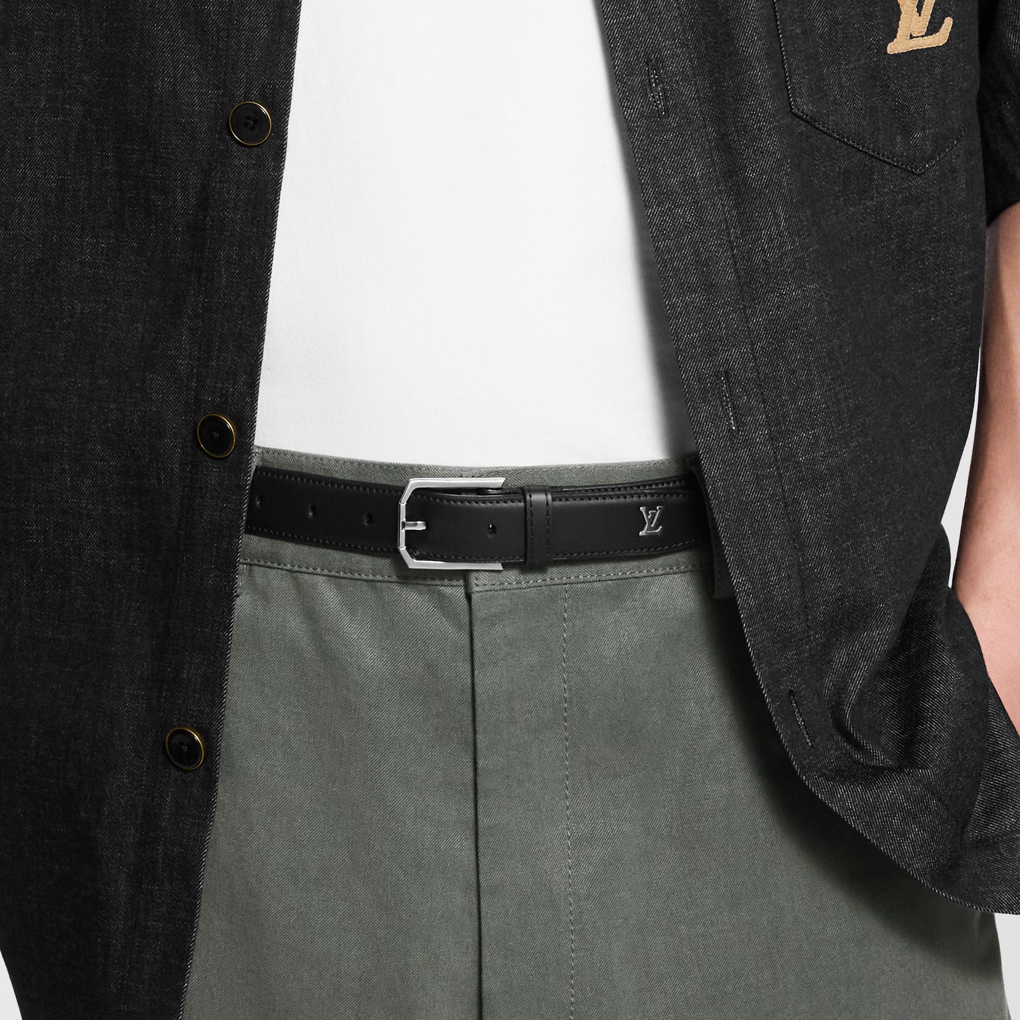  Accessories Belts Pin Heritage 25mm Belt | Louis Vuitton ® (Product zoom)