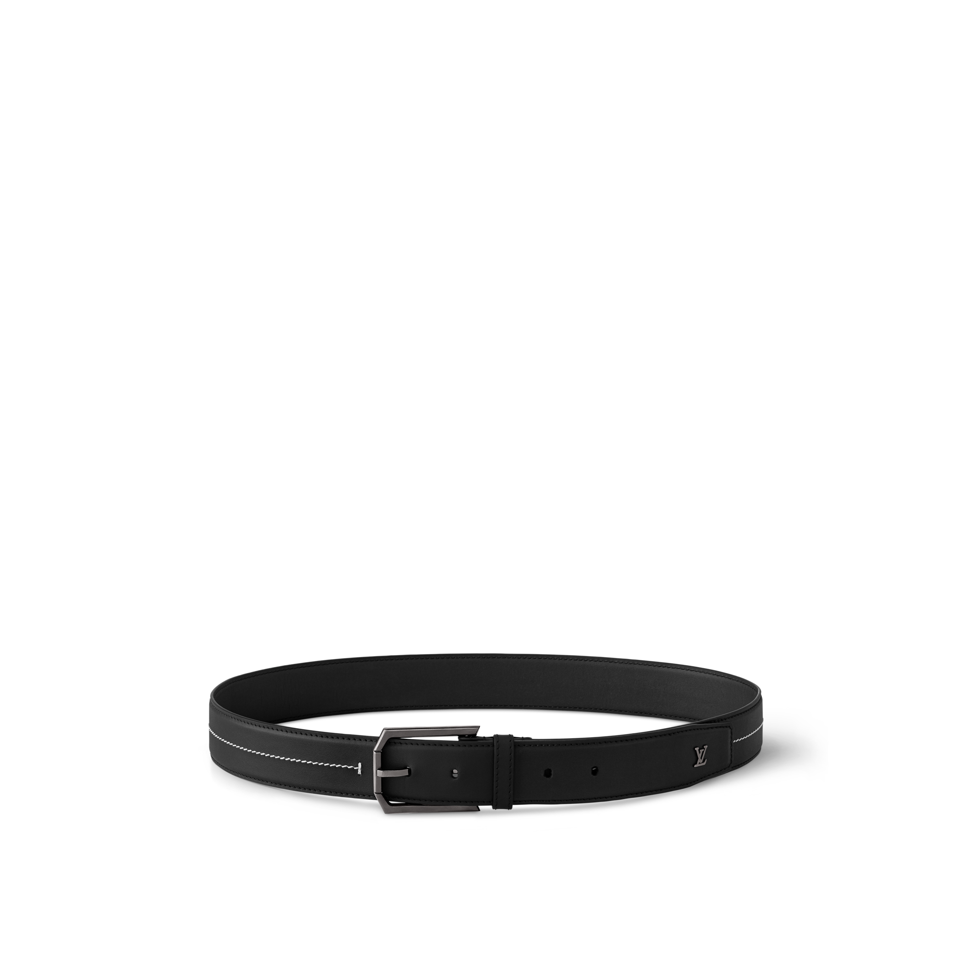  Accessories Belts Pin Heritage Stitch 35mm Belt | Louis Vuitton ® (Product zoom)